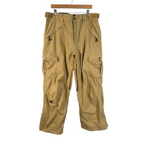 North Face Women’s Ski Snowboard Snow Pants‎ Insulated Waterproof Sand Size L